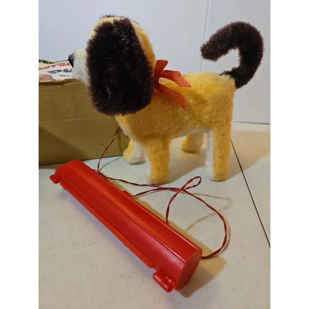 Vintage Toy Remote Control Dog Somersaulting Pup With Bark With Box Untested